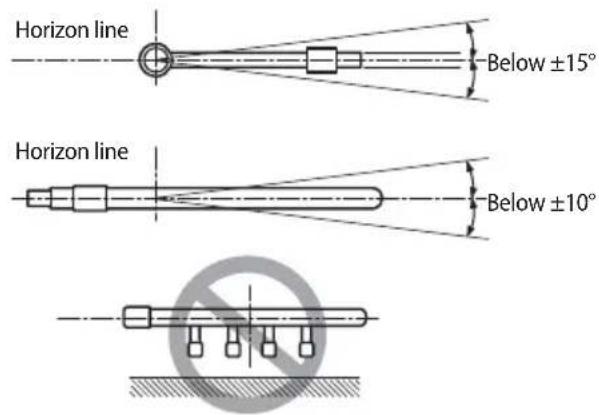 SAMSUNG AM100JXVAJH - Install the distribution header horizontally. - 3