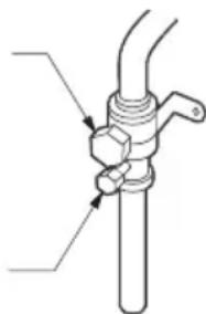 SAMSUNG AM080MXVAFC - Using service valve for gas - 1