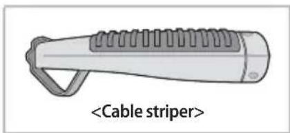 SAMSUNG AM080MXVAFC - Examples of how to use the cable striper - 1