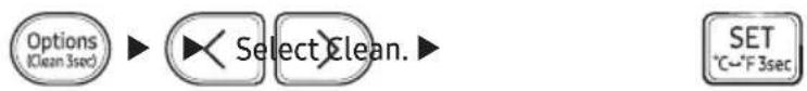 SAMSUNG AR18TVCAAWKXCB - Deactivating Auto clean - 1