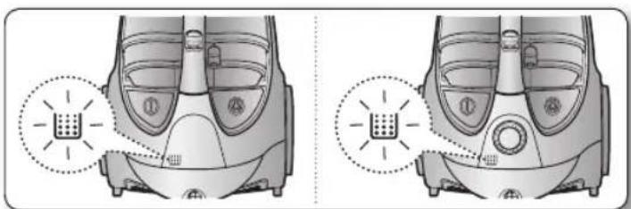 SAMSUNG SC8836 - ควรทำความสะอาดที่เก็บผุ่นเมื่อใด - 1