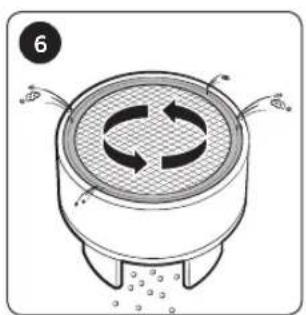 SAMSUNG SC21K5170HG - Cleaning the dust bin - 6