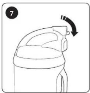 SAMSUNG SC21K5170HG - Cleaning the dust filter - 7