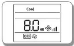 SAMSUNG AQV12PSBAX - When the air conditioner is on and in cool/heat mode (Model AQV\*\*\*) - 2