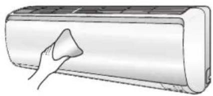 SAMSUNG AQV12PSBAX - Cleaning the outdoor unit heat exchanger - 3