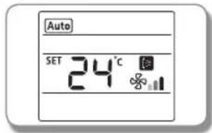 SAMSUNG AQV12PSBAX - Press the Air swing (≡ button on the remote controller. - 1
