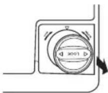 SAMSUNG RH77H90507H - पानी के फिल्टर को बदलना - 3