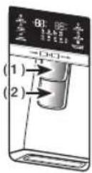 SAMSUNG RH77H90507H - Using the Water lever (2) - 1