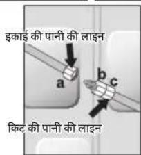 SAMSUNG RH77H90507H - पानी की लाइन को रैफ्रिजरे टर से कनेक्ट करना - 4
