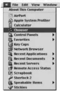 File Edit View Window About This Computer AirPort Apple System Profiler Calculator Owner Control Panels Favorites Key Caps Network Browser Recent Applications Recent Documents Recent Servers Remote Access Status Scrapbook Sherlock 2 Speakable Items Stickies