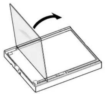 OLYMPUS Camedia P-440 - Close the feeder cover of the paper cassette. - 1
