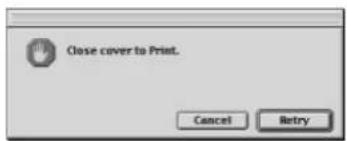 OLYMPUS Camedia P-440 - Errors displayed before data transfer (before printing) - 2