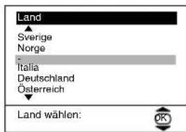 Land Sverige Norge Italia Deutschland Österreich Land wählen: OK