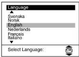 Language Svenska Norsk English Nederlands Français Italiano Select Language: OK