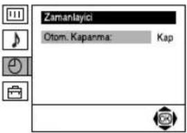 Zamanlayici Otom. Kapanma: Kap