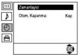 Zamanlayici Otom. Kapanma: Kap