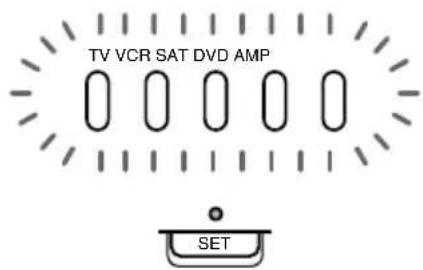 TV VCR SAT DVD AMP SET