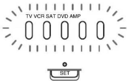 TV VCR SAT DVD AMP SET