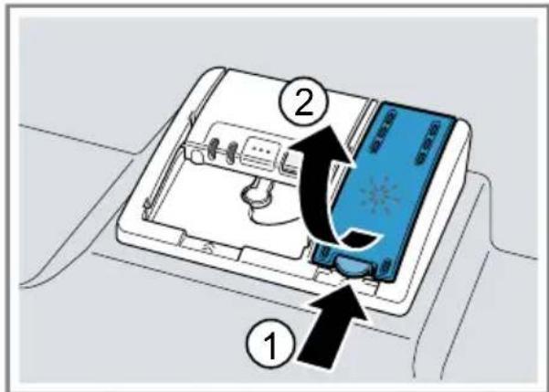 BOSCH SMI4HBS48E - Klarspüler einfüllen - 1