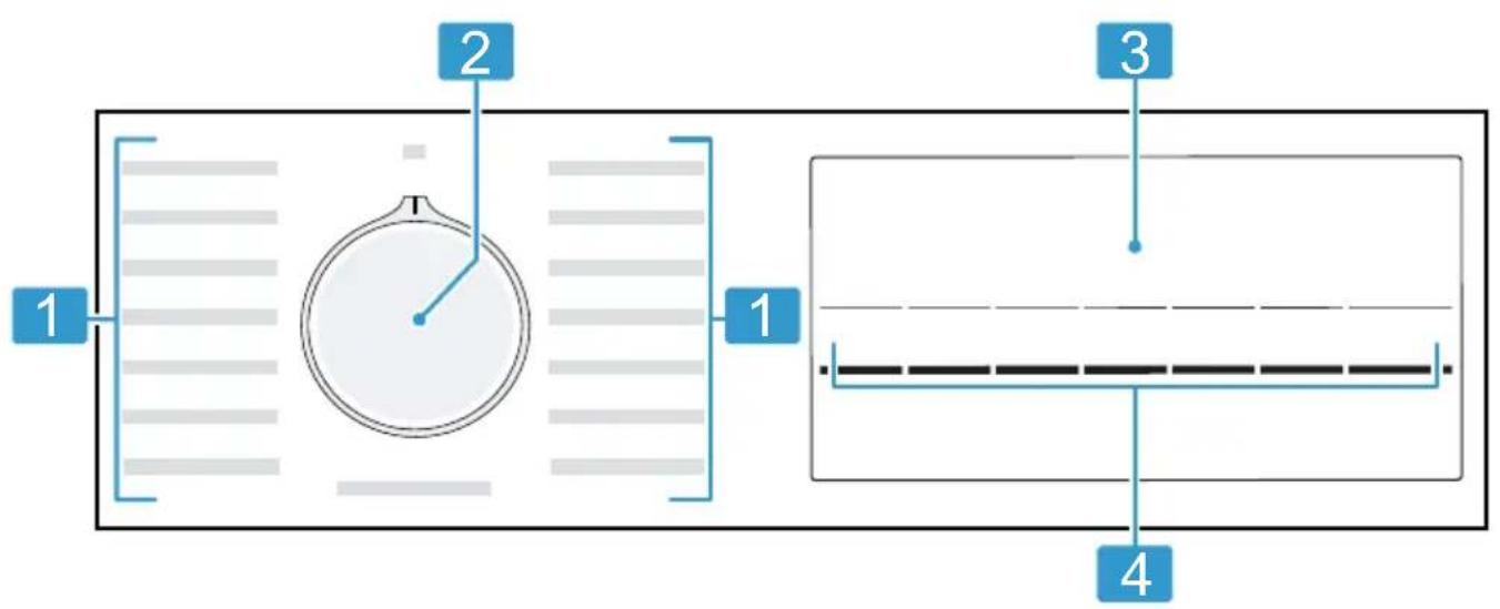 SIEMENS WM12N291CH - Bedienelemente - 1
