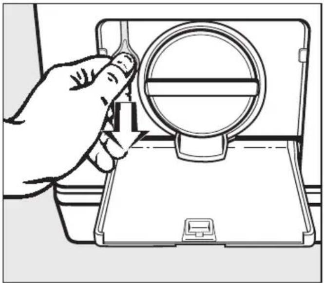 MIELE WW 600-90 CH - Deckel öffnen - 1
