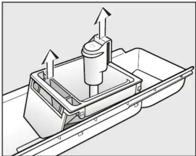 MIELE WW 600-90 CH - Waschmittel-Einspülkasten reinigen - 2