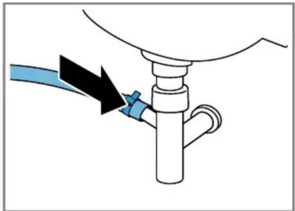BOSCH WAU28U00 - Wasserablaufschlauch am Siphon reinigen - 3