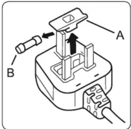 ELECTRA ECS7030IE - Electrical information (For UK type plug) - 4