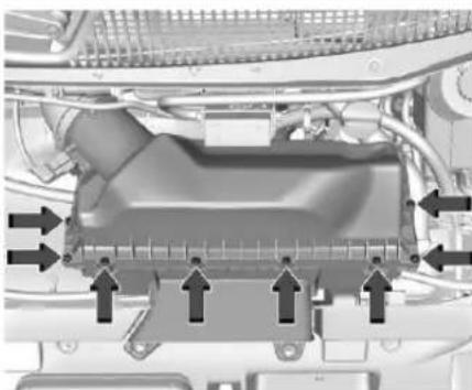 GMC Savana Cargo (2019) - HowtoInspecttheEngineAir Cleaner/Filter - 2