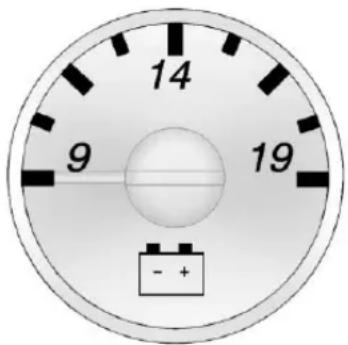 GMC Savana Cargo (2019) - VoltmeterGauge - 1