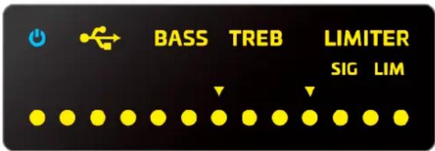 BASS TREB LIMITER SIG LIM