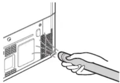 LG GS-L668PNL - Cleaning the Condenser Cover - 1
