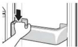 LG GS-L668PNL - Removing and Refitting the Door Basket - 3