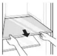 LG GS-L668PNL - Removing and Refitting the Shelf - 1