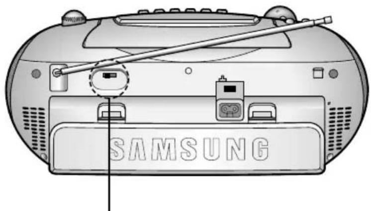 SAMSUNG RCD-S20 - Прослушивание передач в режиме стерео или моно - 1