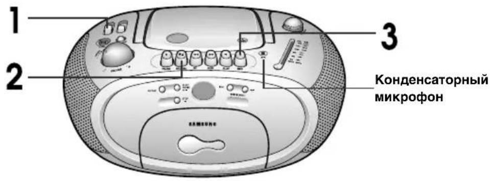 SAMSUNG RCD-S20 - Запись со встроенного микрофона - 2