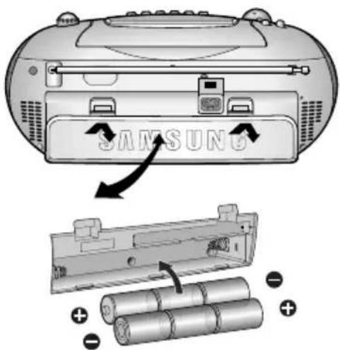 SAMSUNG RCD-S20 - Батареи - 1