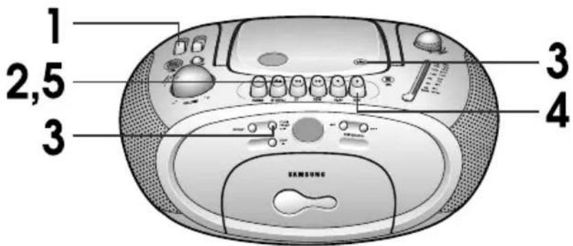 SAMSUNG RCD-S20 - Запись с компакт-диска - 2