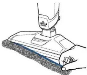 BISSELL PowerFresh Deluxe 1979F - Attaching Microfibre Mop Pads - 5