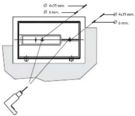 Ø 4x35 mm. Ø 6 mm. Ø 4x35 mm. Ø 6 mm.