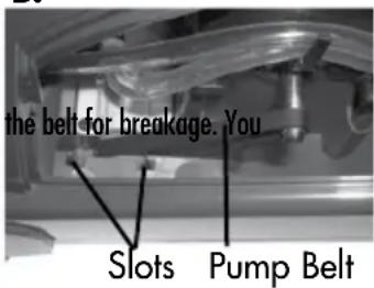 BISSELL PowerWash PowerBrush Select BS44L6F - Reduced Spray OR No Spray Possible causes Remedies - 2