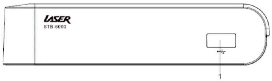 Laser STB-6000 - Front Panel - 1