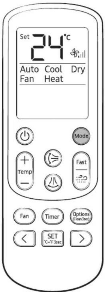 SAMSUNG AJ025TNAPKH - Remote Control Operation - 1