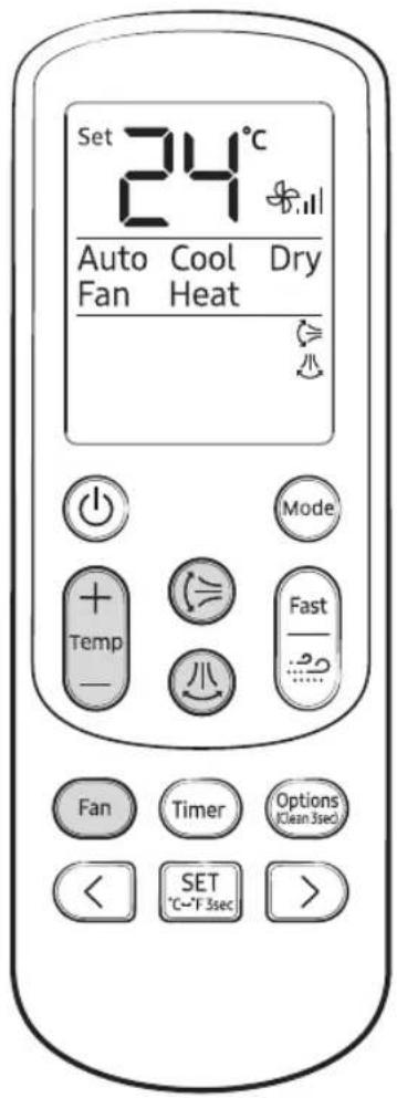 SAMSUNG AJ025TNAPKH - Remote Control Operation - 1
