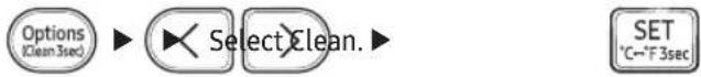SAMSUNG AJ035TNTDKH - Deactivating Auto clean - 1