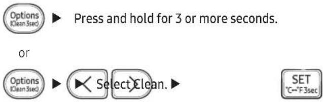 SAMSUNG AJ035TNTDKH - Canceling Auto clean - 1