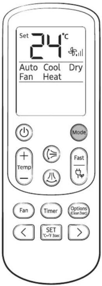 SAMSUNG AJ035TNTDKH - Remote Control Operation - 1