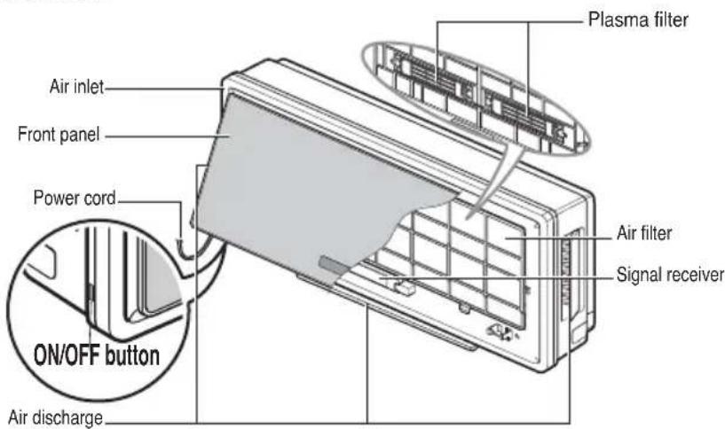 LG ASNW2465DH0 - Art Cool Type Wide - 1