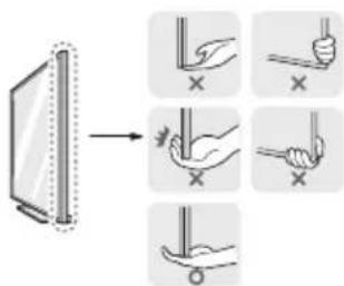 LG 55UM751C0ZA - Anheben und Bewegen des TV-Geräts - 2