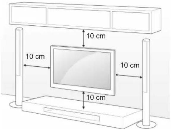 LG 55LW551C - Verwendung des Kensington-Sicherheitssystems - 2